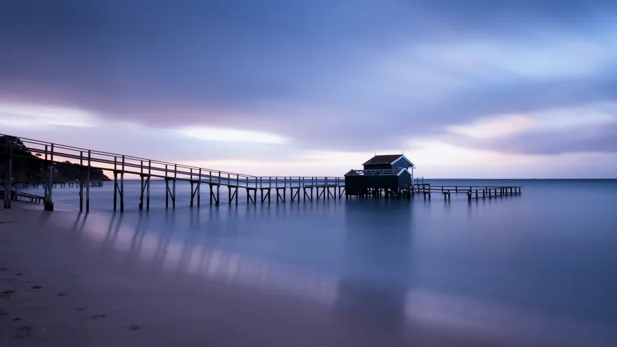 Boathouse at Dusk