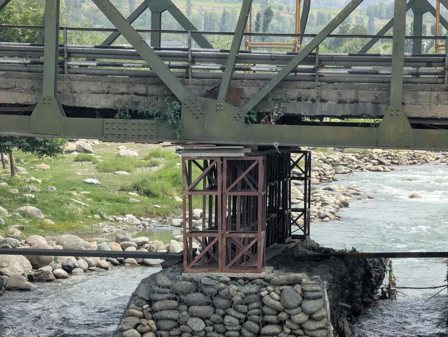 Iron Bridge Over the River