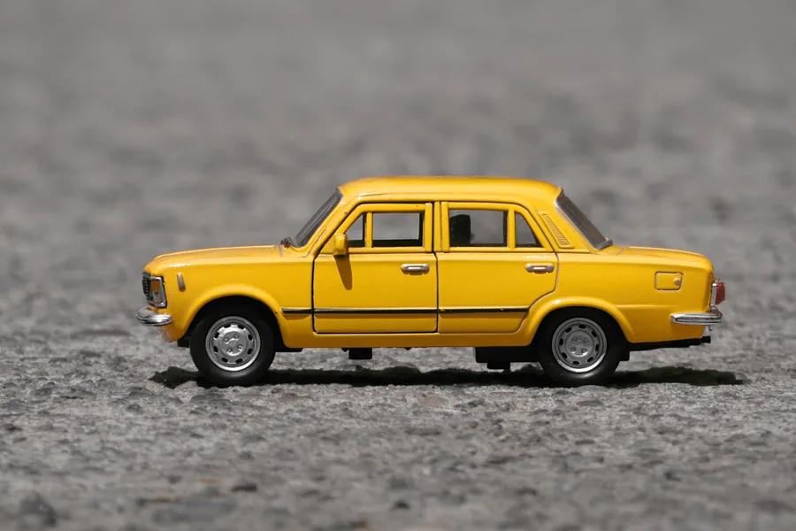 A Yellow Toy Car