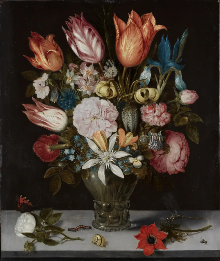 Flowers in a Glass