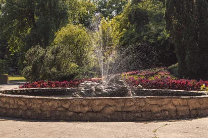 Der Gartenbrunnen