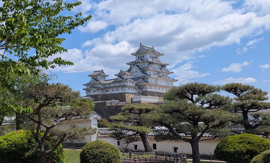 Himeji Castle from the Garden