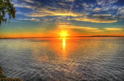 Evening Sun on the Water