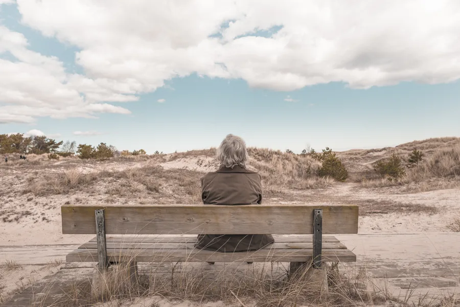 A Bench in the Dunes