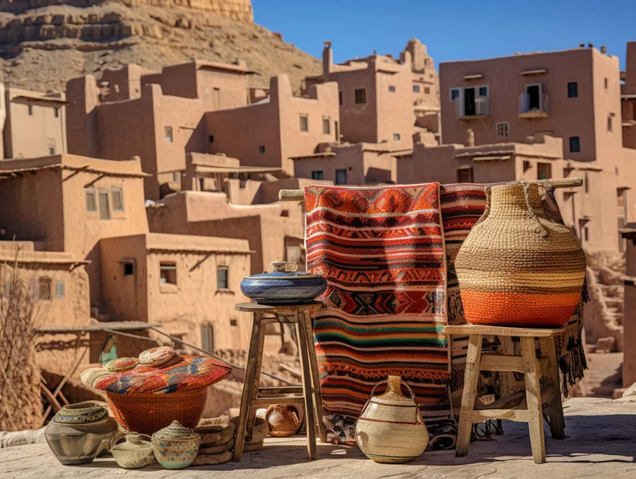 Baskets and Pottery