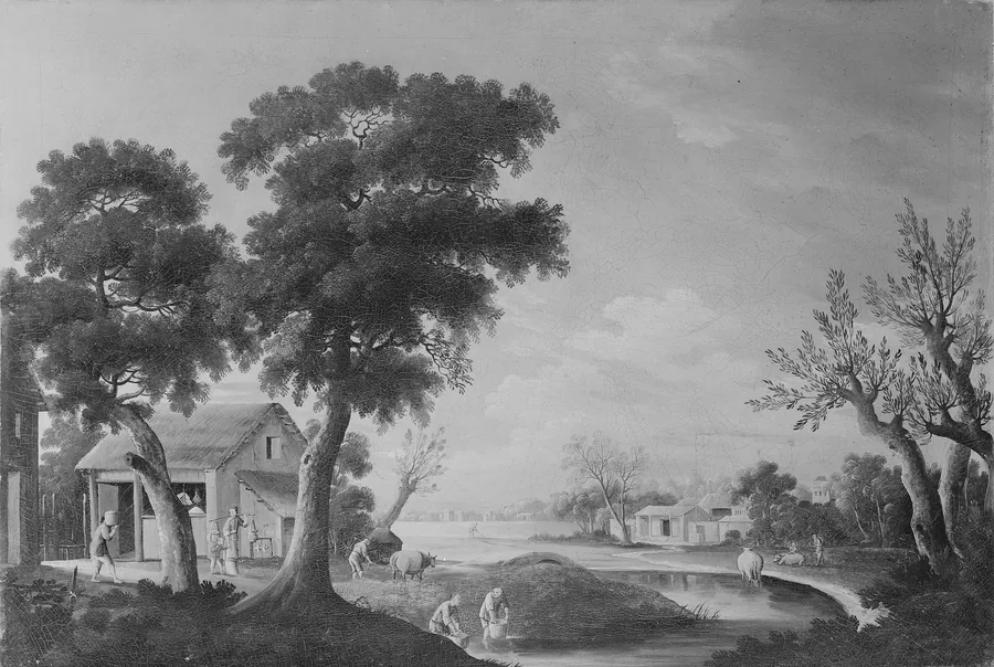 Village by the River