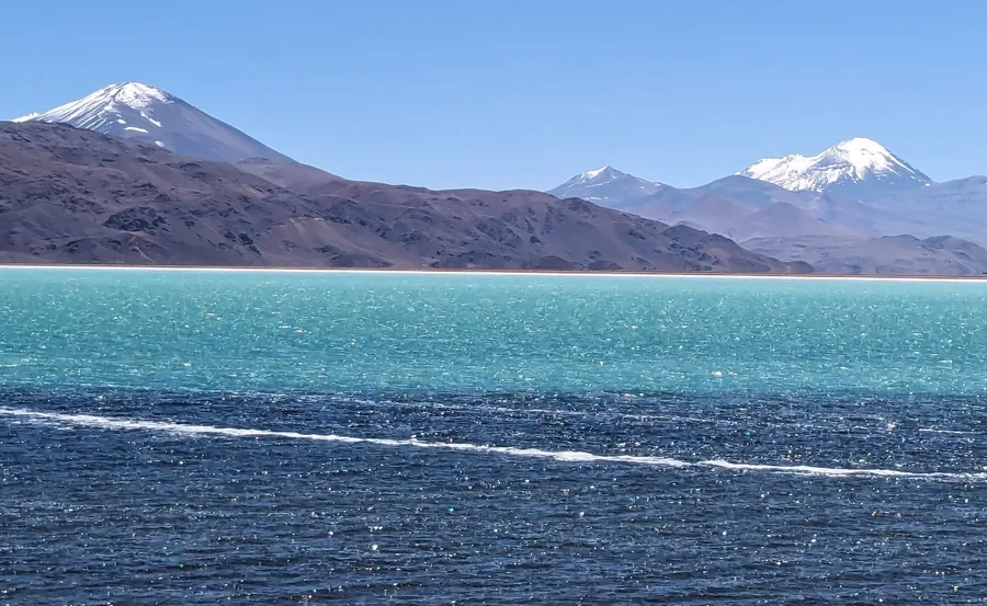 High Lake in the Andes