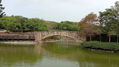 Brücke am Schloss Xinshe
