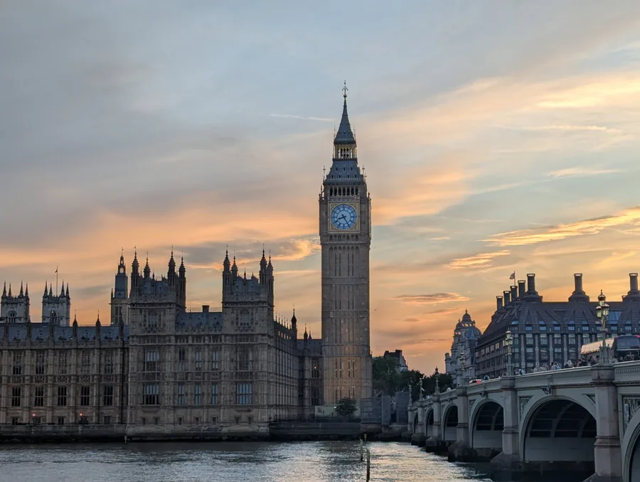 Big Ben at Sunset