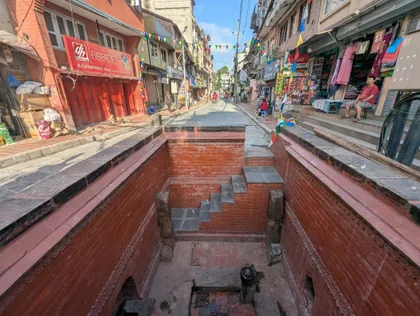 Ziegelstufen, Kathmandu