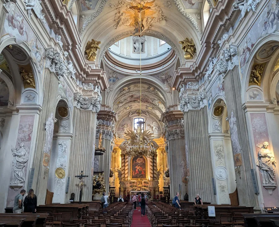 Inside a Baroque Church