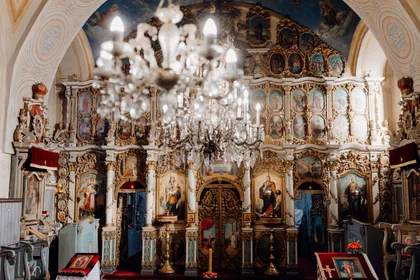 In einer orthodoxen Kirche