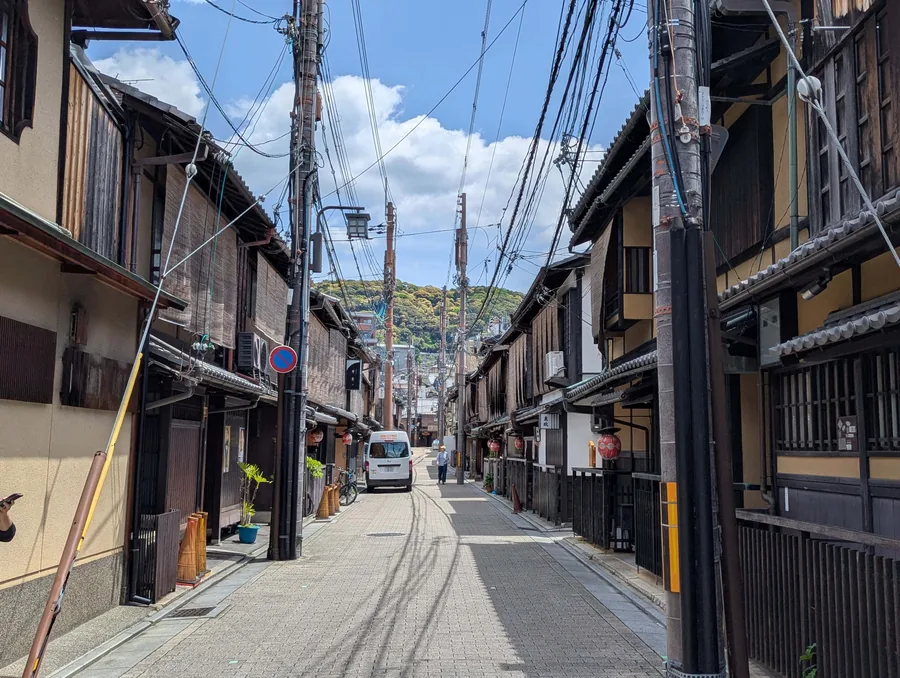 Narrow Lane in Kyoto