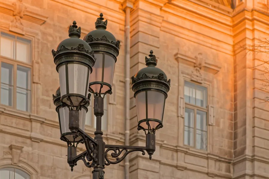 Lamps at the National Assembly, Quebec