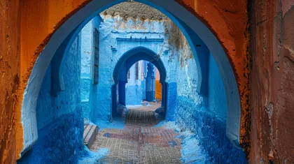Blauer Torbogen, Chefchaouen