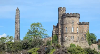 Haus auf dem Calton Hill
