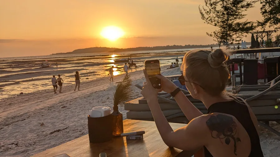 Photographing the Sunset