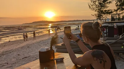 Den Sonnenuntergang fotografieren