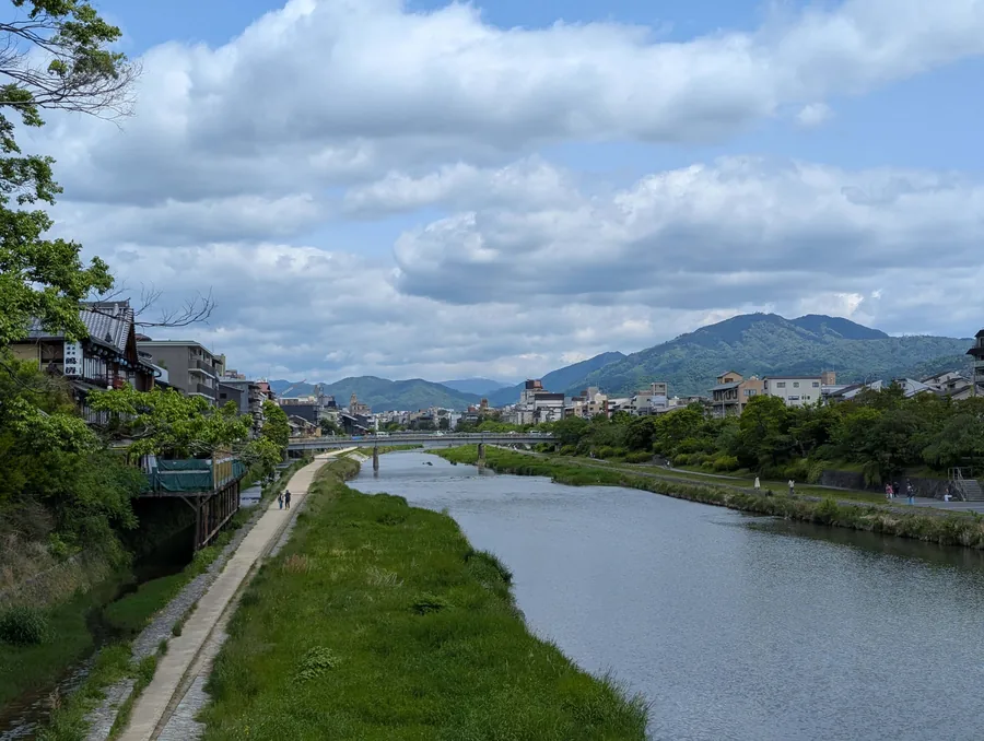 The Kamo River, Kyoto