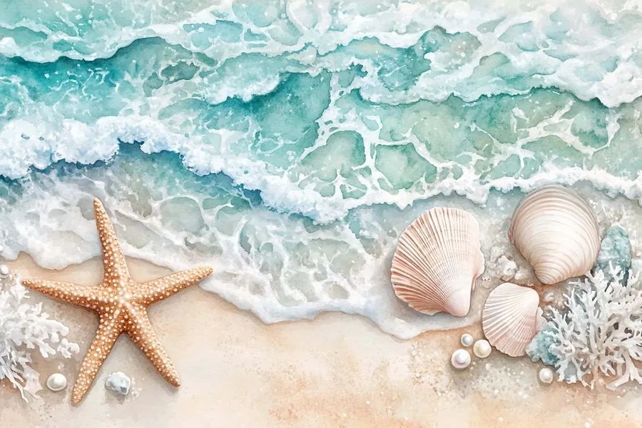 Shells on the Tideline