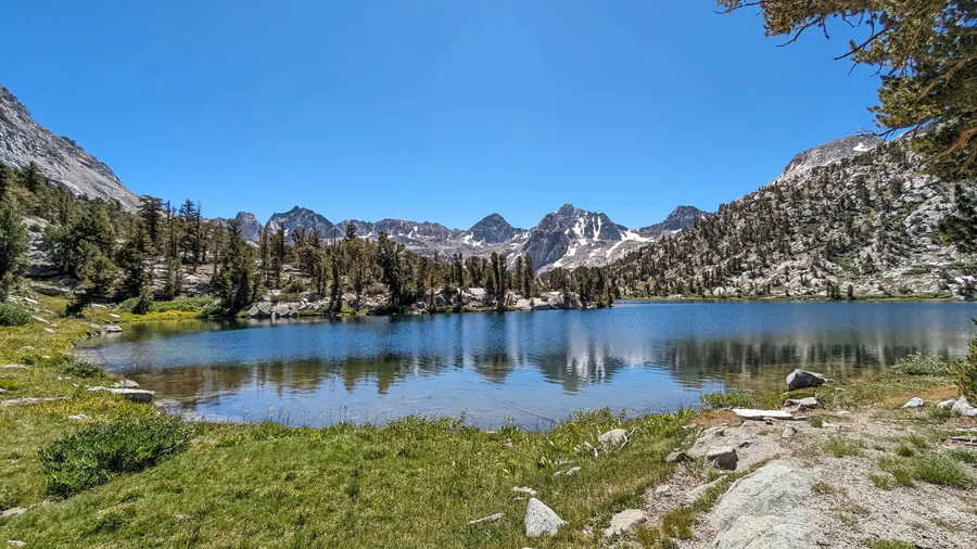A Lake Below the Peaks