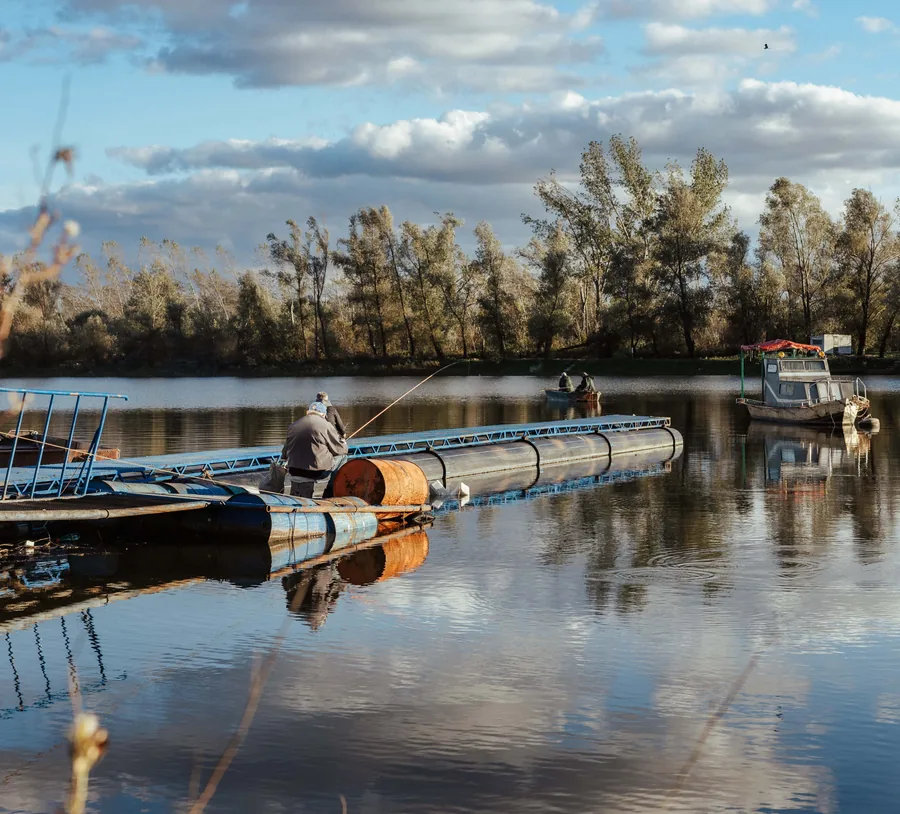 A Fisherman at the Jetty